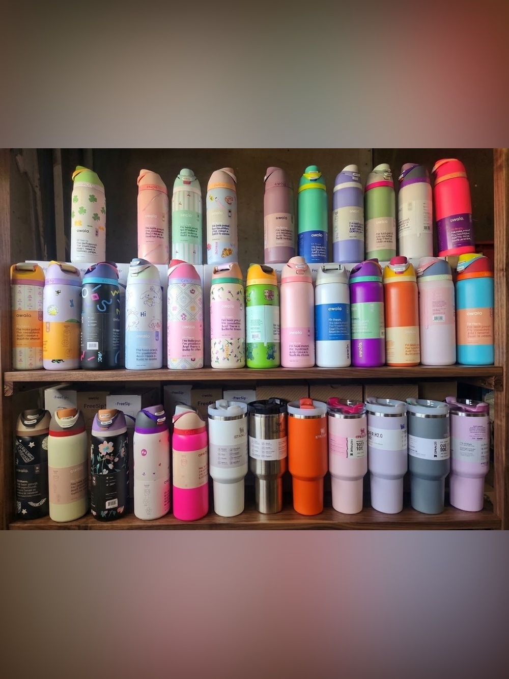 ✨MYSTERY STANLEY OWALA BOX 1 dozen / 12 cups Tumbler Collection LOT flowstate - Picture 3 of 5